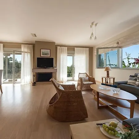 Stellar Private Pool-sea View Villa Pórto Héli